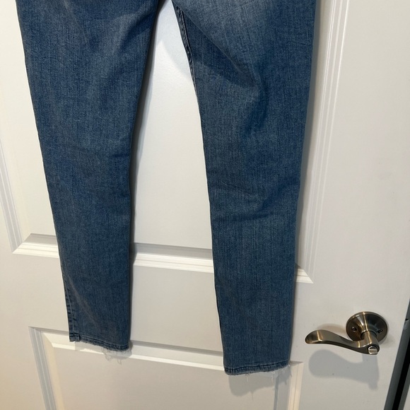 All Saints Distressed Cropped Denim Jeans Size 27 - Picture 9 of 10